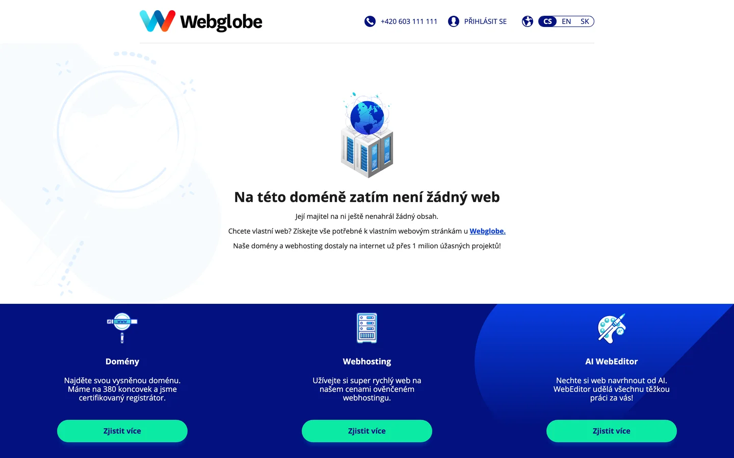 Náhled webu Dark Green Solutions