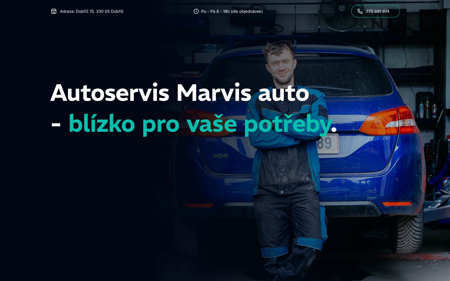 Náhled webu Marvis auto